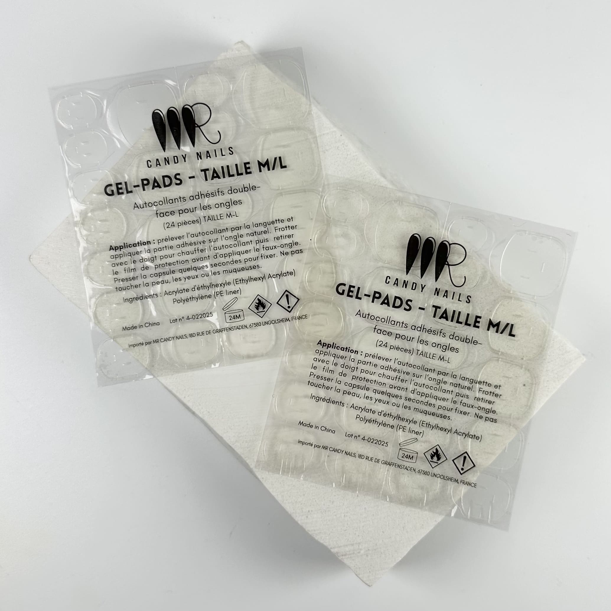 Gel Pads M/L - Mr Candy Nails